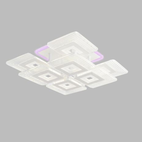 Люстра светодиодная акриловая Sirius B YH393/8 (176W+16W)