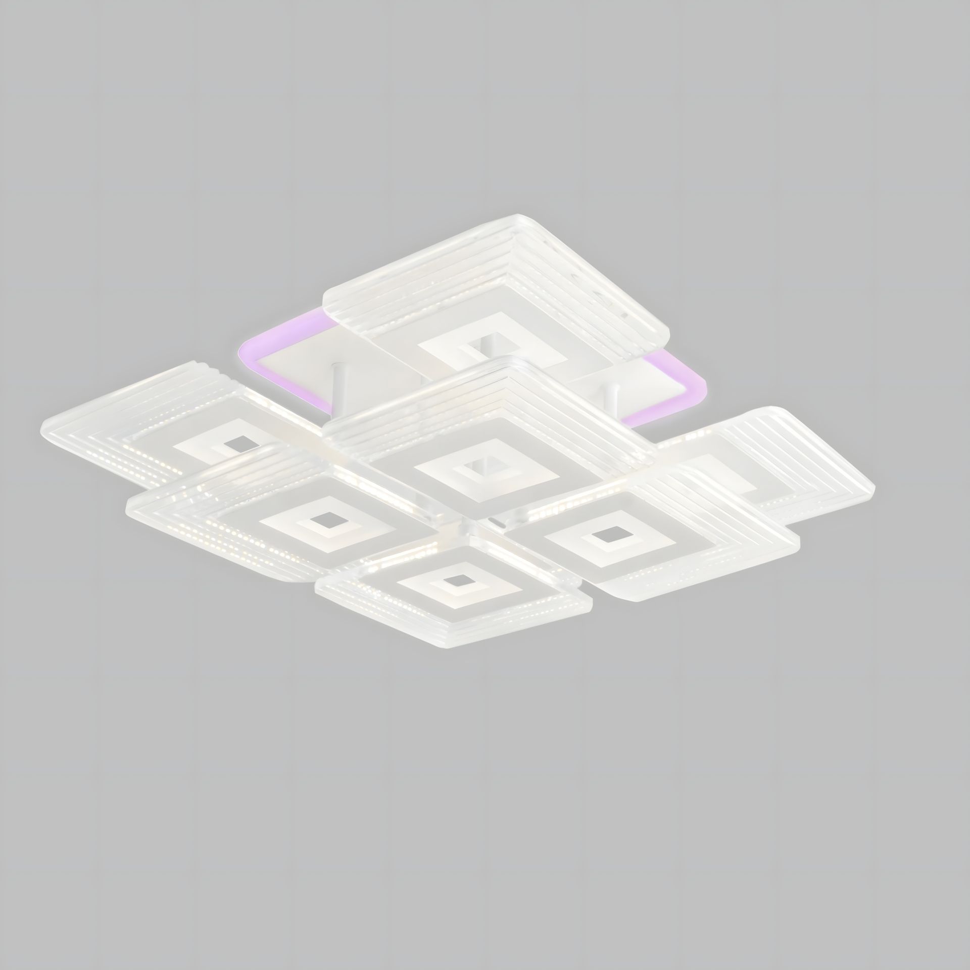 Светодиодная акриловая люстра Sirius B YH393/8 (176W+16W) Светодиодная акриловая люстра Sirius B YH393/8 (176W+16W)