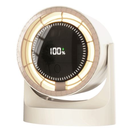 Настільний бездротовий вентилятор BY001 white