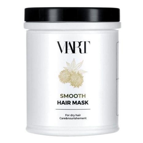 Восстанавливающая маска VIART Hair Mask with Castor для увлажнения и питания сухих волос, 1000 мл Восстанавливающая маска VIART Hair Mask with Castor для увлажнения и питания сухих волос, 1000 мл