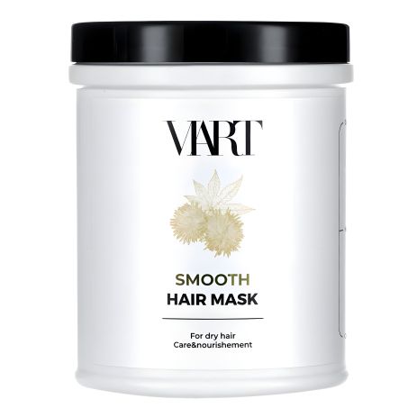 Восстанавливающая маска VIART Hair Mask with Castor для увлажнения и питания сухих волос, 500 мл (разлив)