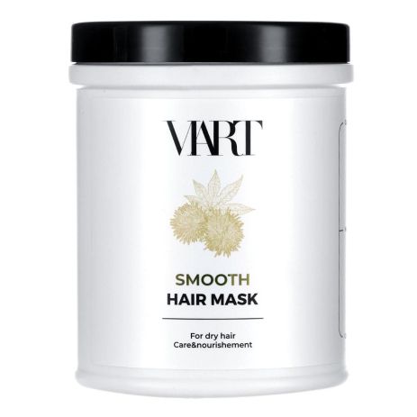 Відновлююча маска VIART Hair Mask with Castor для зволоження і живлення сухого волосся, 1000 мл Відновлююча маска VIART Hair Mask with Castor для зволоження і живлення сухого волосся, 1000 мл