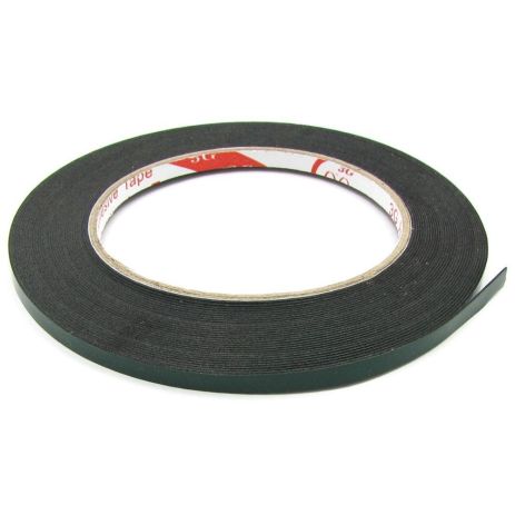 Скотч двосторонній, ширина 10мм, товщина 0,5мм (зелений) на поліуретановій основі