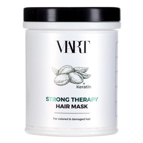 Кератинова маска VIART Hair Mask with Keratin & Argan Oil для фарбованого волосся, 1000 мл