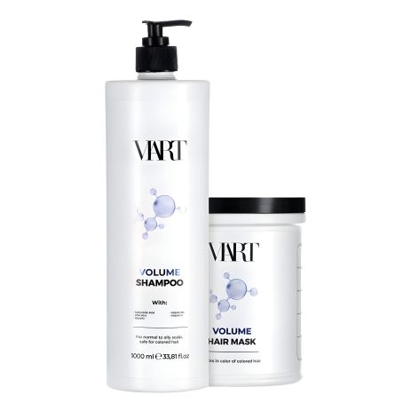 VIART DUO Набір з Hyaluronic Acid: шампунь і маска для тонкого волосся, 2x1000 мл