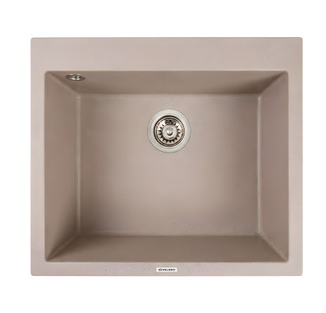 Кухонная гранитная мойка 5750 DAVINA VALESO, цвет дюна Кухонная гранитная мойка 5750 DAVINA VALESO, цвет дюна