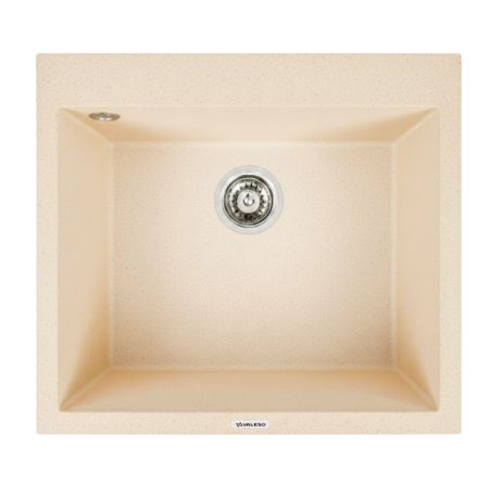Кухонна гранітна мийка 5750 DAVINA VALESO пісок Кухонна гранітна мийка 5750 DAVINA VALESO пісок