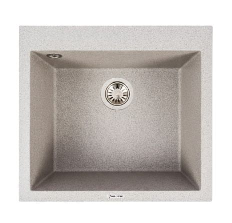 Кухонная гранитная мойка 5750 DAVINA VALESO серый