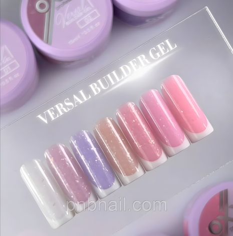 Моделюючий гель OXXI Builder Gel Versal з поталлю