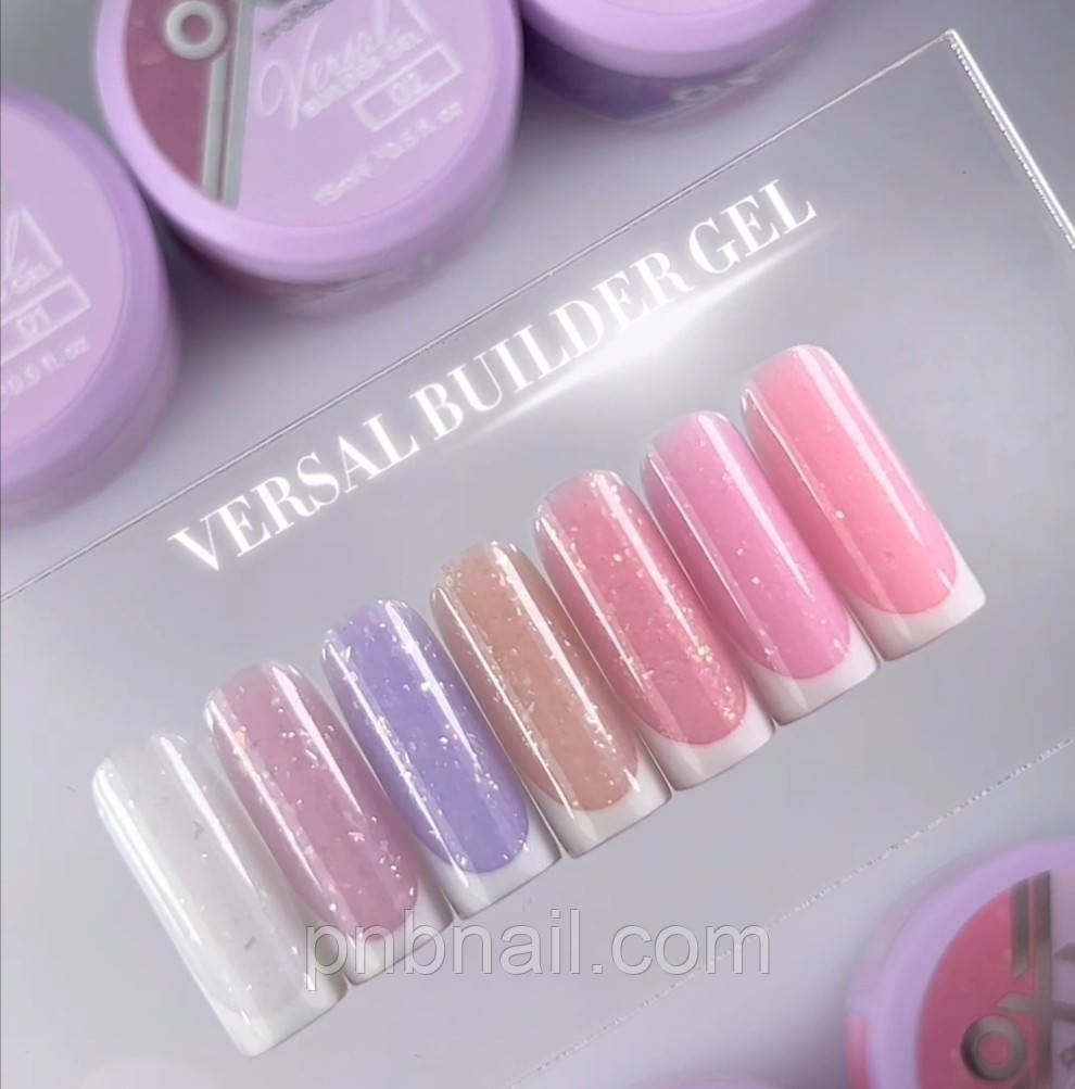 OXXI Builder Gel Versal ( моделюючий гель з поталлю ) OXXI Builder Gel Versal ( моделюючий гель з поталлю )