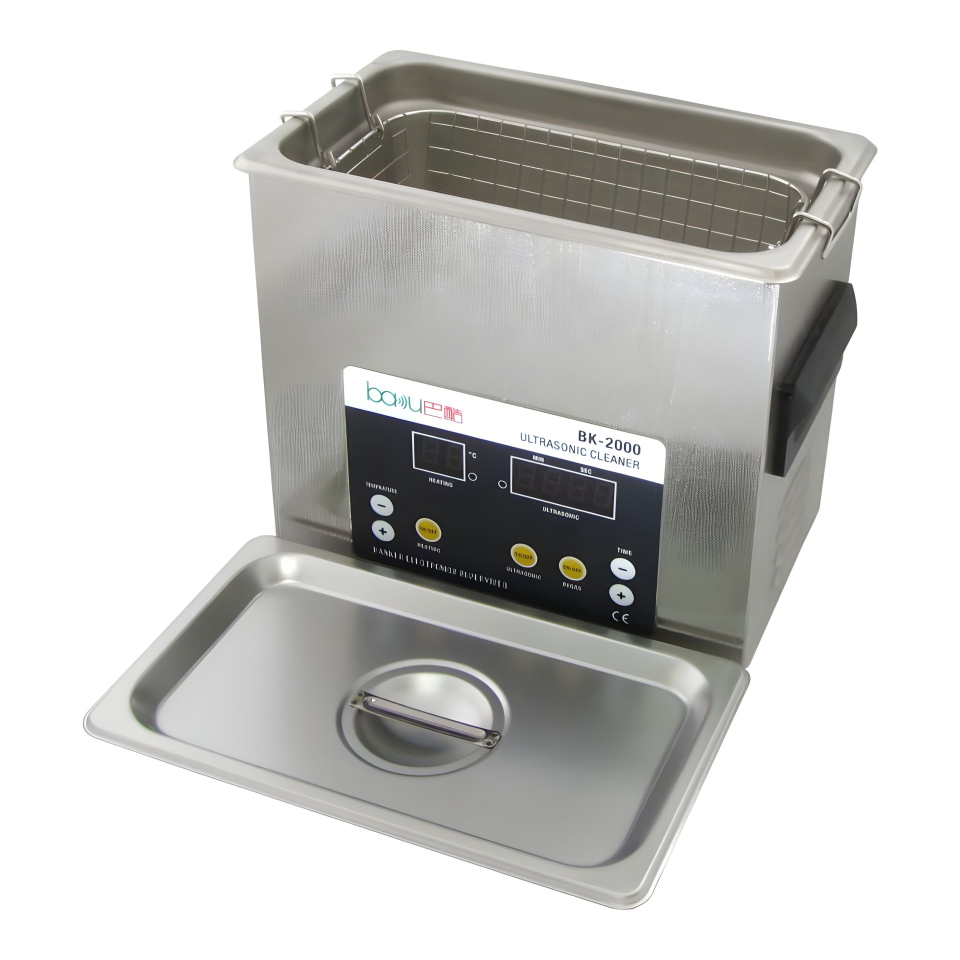 Ультразвуковая ванна Baku BK-2000 с функцией дегазации жидкости (2.3L, 120W, 40 kHz, подогрев до 80 градусов C, таймер до 99 мин.) Ультразвуковая ванна Baku BK-2000 с функцией дегазации жидкости (2.3L, 120W, 40 kHz, подогрев до 80 градусов C, таймер до 99 мин.)