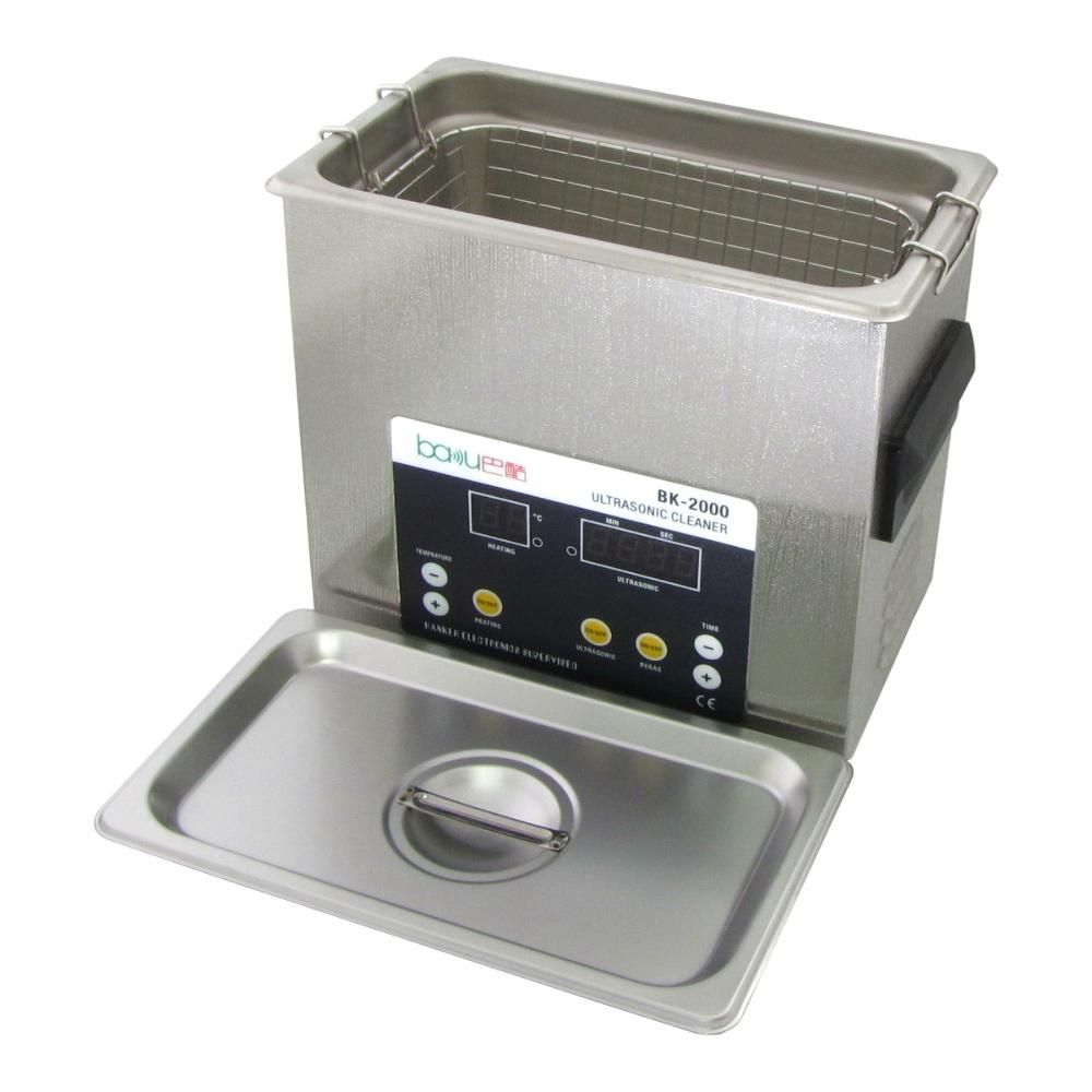 Ультразвуковая ванна Baku BK-2000 с функцией дегазации жидкости (2.3L, 120W, 40 kHz, подогрев до 80 гр. C, таймер до 99 мин.) Ультразвуковая ванна Baku BK-2000 с функцией дегазации жидкости (2.3L, 120W, 40 kHz, подогрев до 80 гр. C, таймер до 99 мин.)