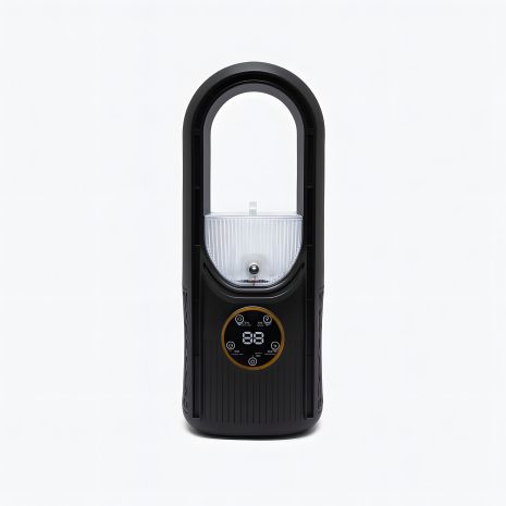 Настольный беспроводной вентилятор BYM-908S с функцией увлажнения и подсветкой, black Настольный беспроводной вентилятор BYM-908S с функцией увлажнения и подсветкой, black