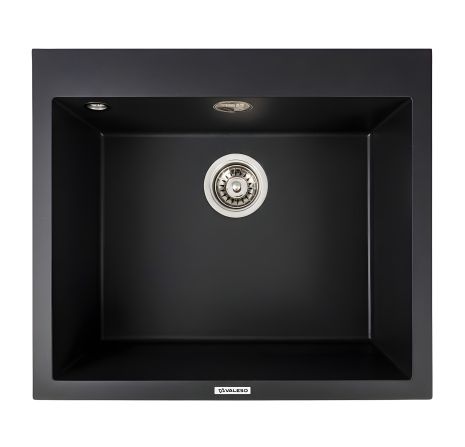 Черная металлическая кухонная мойка 5750 DAVINA VALESO Черная металлическая кухонная мойка 5750 DAVINA VALESO