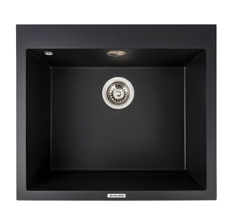 Черная металлическая кухонная мойка 5750 DAVINA VALESO