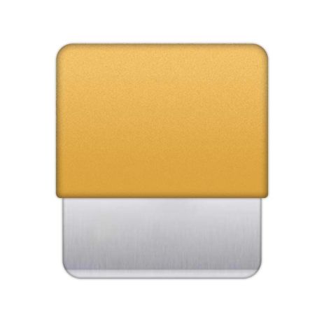 Лопатка металлическая TELIJIA TE-202 / лезвие / съемник / гибкая пластина / для разборки Yellow