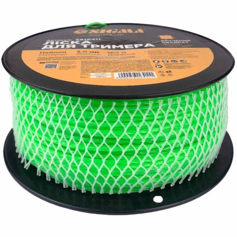 Леска для триммера крученый квадрат Ø3.0мм 160м катушка SIGMA 5616411