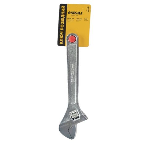 Ключ разводной 250мм CrV SIGMA 4101131