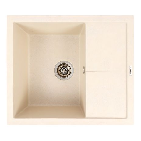 Гранитная кухонная мойка 5850 REYNA VALESO песочного цвета
