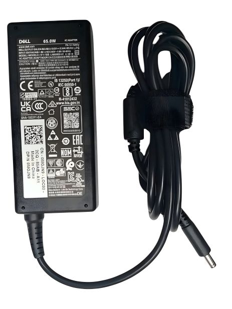 Блок живлення для ноутбука Dell 19.5V 3.34A 65W 4.5x3.0 mm прямокутний адаптер