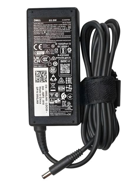 Оригінальний блок живлення для ноутбука Dell 19.5V 3.34A 65W, 4.5*3.0 mm, прямокутний