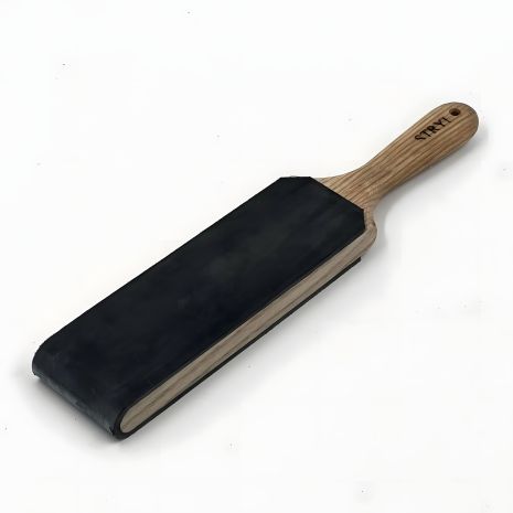 Брусок двусторонний STRYI с кожаным покрытием для правки и заточки, 360*70*25мм.