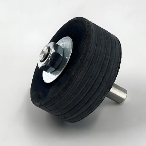 Шкіряний круг для заточування і заправки інструменту STRYI, 70мм, рівний