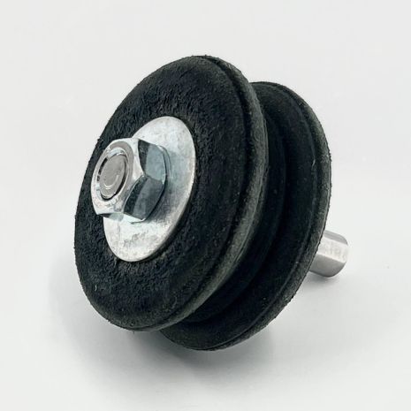 Кожаный круг STRYI 70мм для доводки и правки инструментов, полукруглый Кожаный круг STRYI 70мм для доводки и правки инструментов, полукруглый