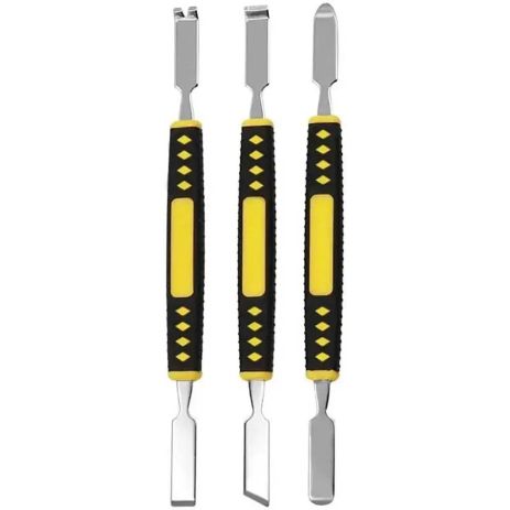 Набор лопаток TELIJIA TE-663 двусторонние, для разборки корпусов, техники, металл, 3 шт.