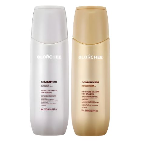 Набор шампуня и кондиционера Olorchee Anti Grease DUO для жирных волос и кожи головы 2х300 мл