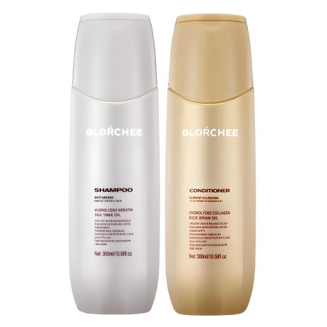 Набор шампуня и кондиционера Olorchee Anti Grease DUO для жирных волос и кожи головы 2х300 мл
