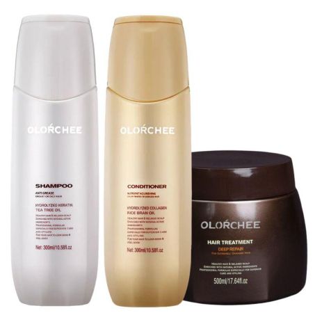 Набір Olorchee Anti Grease TRIO-1 шампунь, кондиціонер і маска для жирного волосся і шкіри голови 2х300+500 мл Набір Olorchee Anti Grease TRIO-1 шампунь, кондиціонер і маска для жирного волосся і шкіри голови 2х300+500 мл