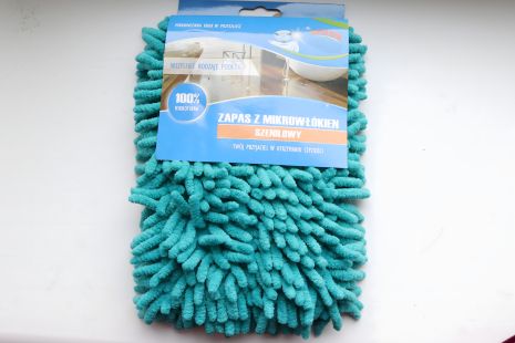 Запаска на швабру из микрофибры лапша Tadar 8928/ turquoise