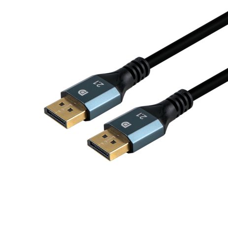 Cable DP to DP 2.1V 4K/240Hz 2m Черный Cable DP to DP 2.1V 4K/240Hz 2m Черный