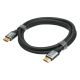 HDMI кабель 2.0V 4K 3840P c позолоченными коннекторами 3m черный HDMI кабель 2.0V 4K 3840P c позолоченными коннекторами 3m черный