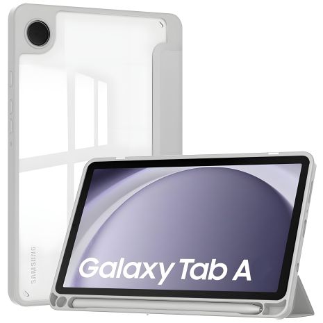Чохол TPUCristal SlimTPU Spen holder Samsung Galaxy Tab A11 8.7 X130 X135 Сірий Pro Case