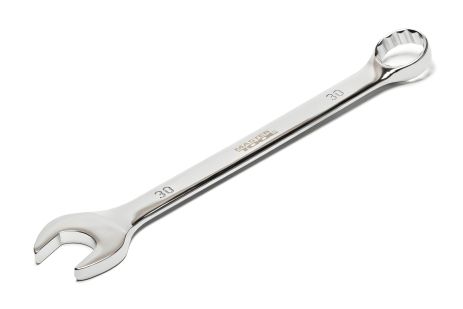 Комбинированный ключ 30 мм 31CrV3 DIN 3113 SS MASTERTOOL 71-1030