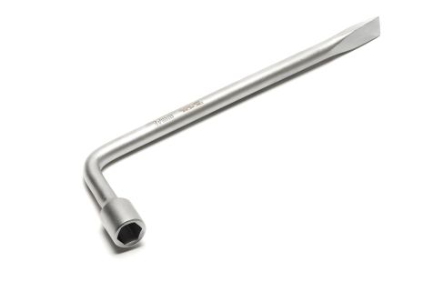 Ключ балонний L-Type 17 мм L=350 мм Ø14 мм MASTERTOOL 73-0117 Ключ балонний L-Type 17 мм L=350 мм Ø14 мм MASTERTOOL 73-0117