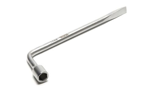 Ключ баллонный L-образный 19 мм 350х14 мм MASTERTOOL 73-0119 Ключ баллонный L-образный 19 мм 350х14 мм MASTERTOOL 73-0119