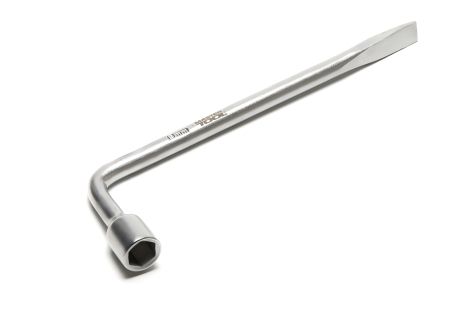 Ключ баллонный L-образный 19 мм 350х14 мм MASTERTOOL 73-0119