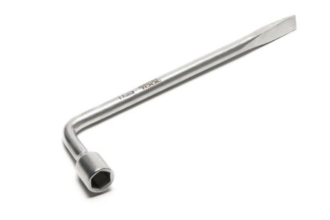 Ключ баллонный L-образный 19 мм 350х14 мм MASTERTOOL 73-0119 Ключ баллонный L-образный 19 мм 350х14 мм MASTERTOOL 73-0119