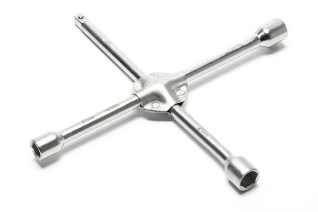 Усиленный баллонный крестовой ключ 17х19х21х½" 350х16 мм MASTERTOOL 73-0313 Усиленный баллонный крестовой ключ 17х19х21х½" 350х16 мм MASTERTOOL 73-0313