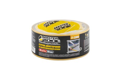 Двусторонняя лента на полипропиленовой основе 38 мм 5 м MASTERTOOL 77-3305
