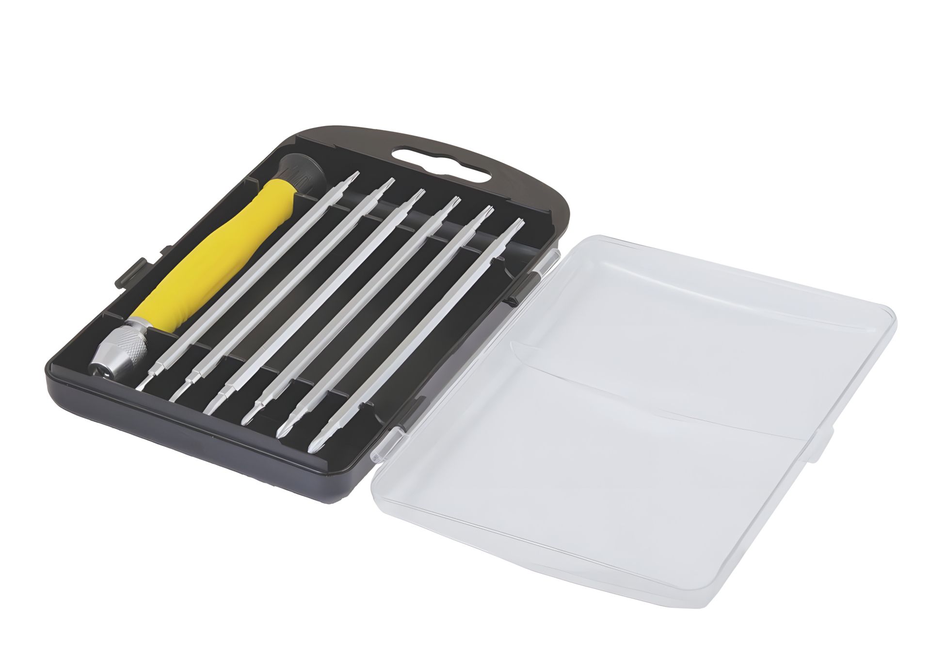 Прецизионные двусторонние отверточные насадки с держателем набор 7 шт, MASTERTOOL 40-0164 Прецизионные двусторонние отверточные насадки с держателем набор 7 шт, MASTERTOOL 40-0164