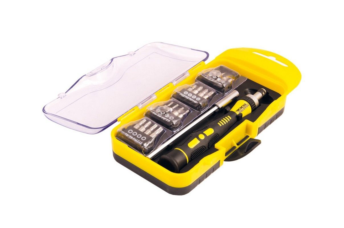 Насадки викруткові прецизійні з утримувачем набір 18 шт MASTERTOOL 40-0162 Насадки викруткові прецизійні з утримувачем набір 18 шт MASTERTOOL 40-0162