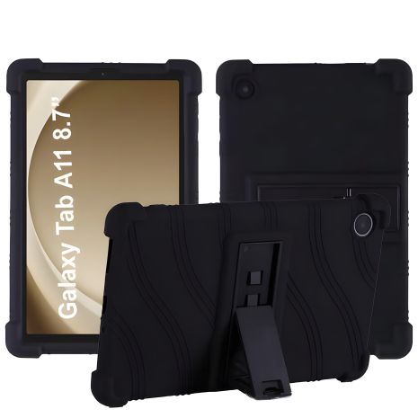 Детский чехол SoftGel Kids для Samsung Galaxy Tab A11 8.7 X130 X135, черный Детский чехол SoftGel Kids для Samsung Galaxy Tab A11 8.7 X130 X135, черный