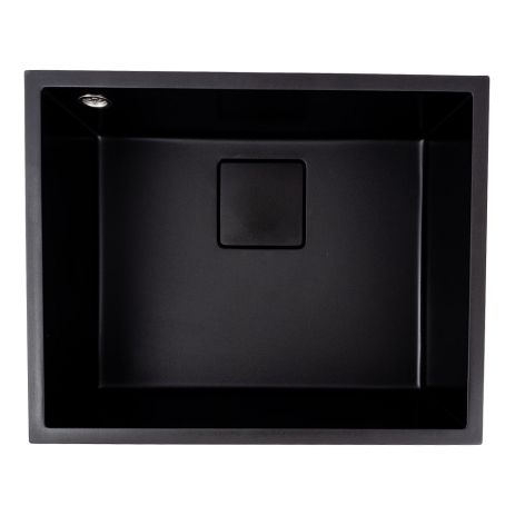 Кухонная гранитная мойка 5444 AMELI VALESO черная