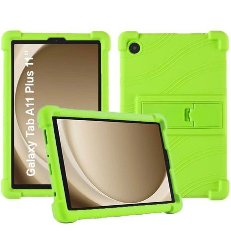 Чохол SoftGel Kids дитячий Samsung Galaxy Tab A11 Plus SM X230 X233 X236 Зелений