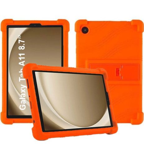 Чохол SoftGel Kids дитячий Samsung Galaxy Tab A11 8.7 X130 X135 Помаранчевий