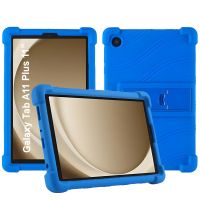 Детский чехол SoftGel Kids для Samsung Galaxy Tab A11 Plus SM X230 X233 X236 Синего цвета